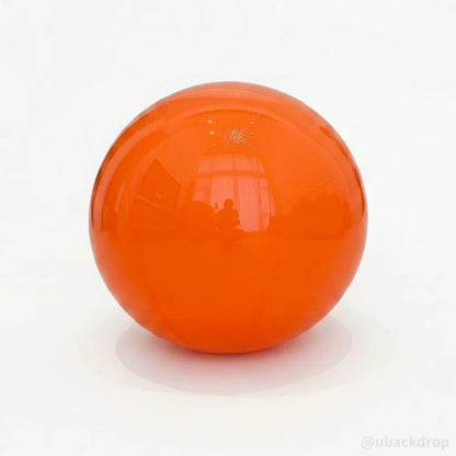 Orange Big Matte Inflatable Balls – Reusable Party & Event Decor-ubackdrop