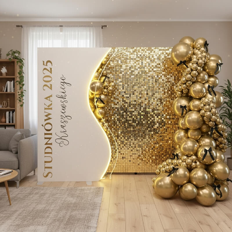 4x7ft Half Vase Backdrop Metal Frame Stand for Birthday Event Decoration-ubackdrop