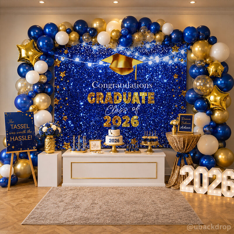 10x8ft Double-Sided Square Backdrop Stand with Cover for Events-ubackdrop