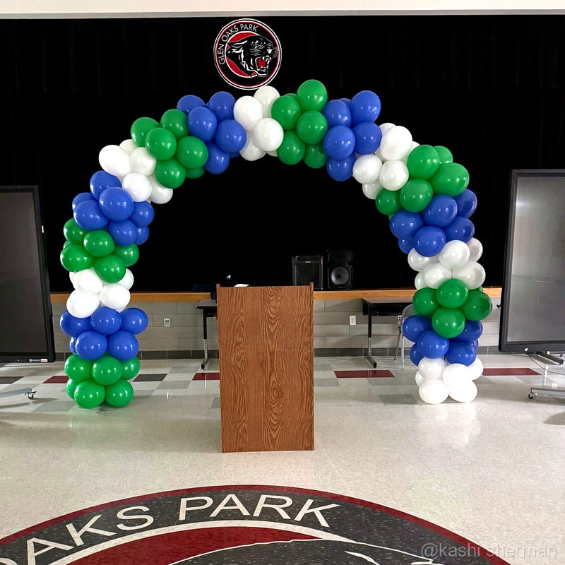 green-blue-balloon-arch-school-event-party-decor