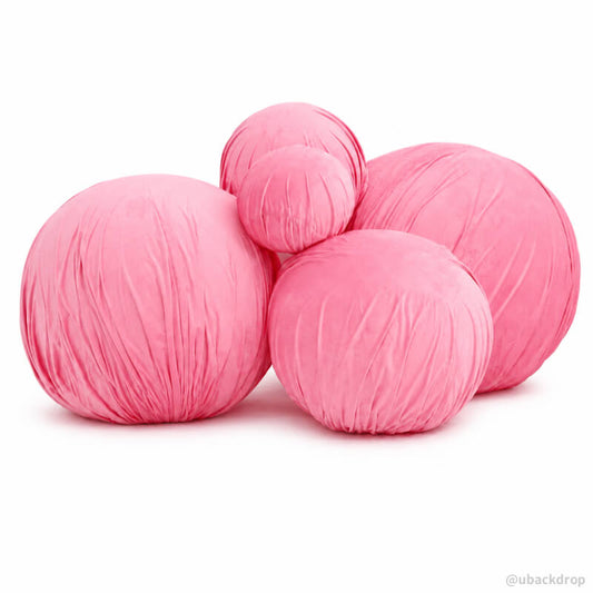 Plush Cover Inflatable Ball Decor for Luxury Party Decoration Prop