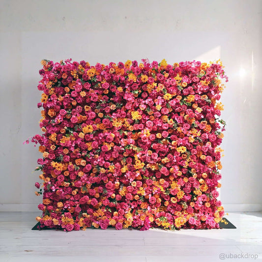 hot-pink-red-rose-flower-wall-backdrop-for-wedding-party-event