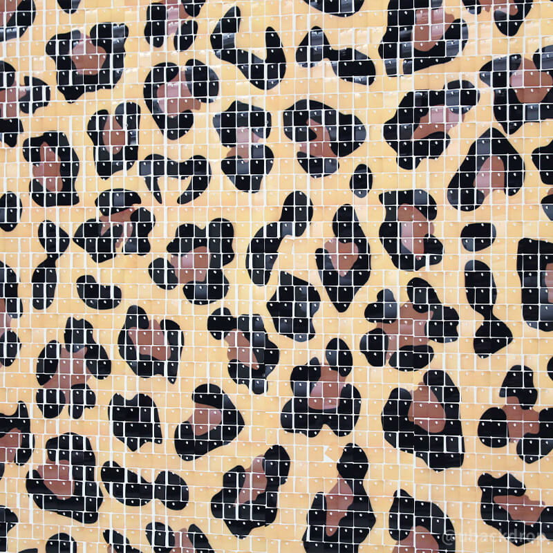 Khaki Leopard Shimmer Wall Panels – Easy Setup Wedding/Event/Theme Party Decorations-ubackdrop