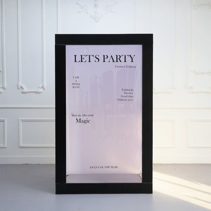 3.9x6.5ft Magazine Photo Booth Party Photo Box-ubackdrop