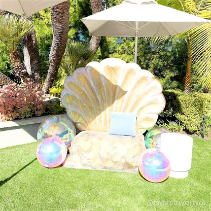Rainbow Color Inflatable Mirror Ball Reusable Big Bubble Balloon-ubackdrop