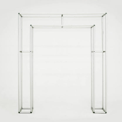 3D Double-Tube Rectangular Arch Backdrop Stand for Party & Event Decoration-ubackdrop