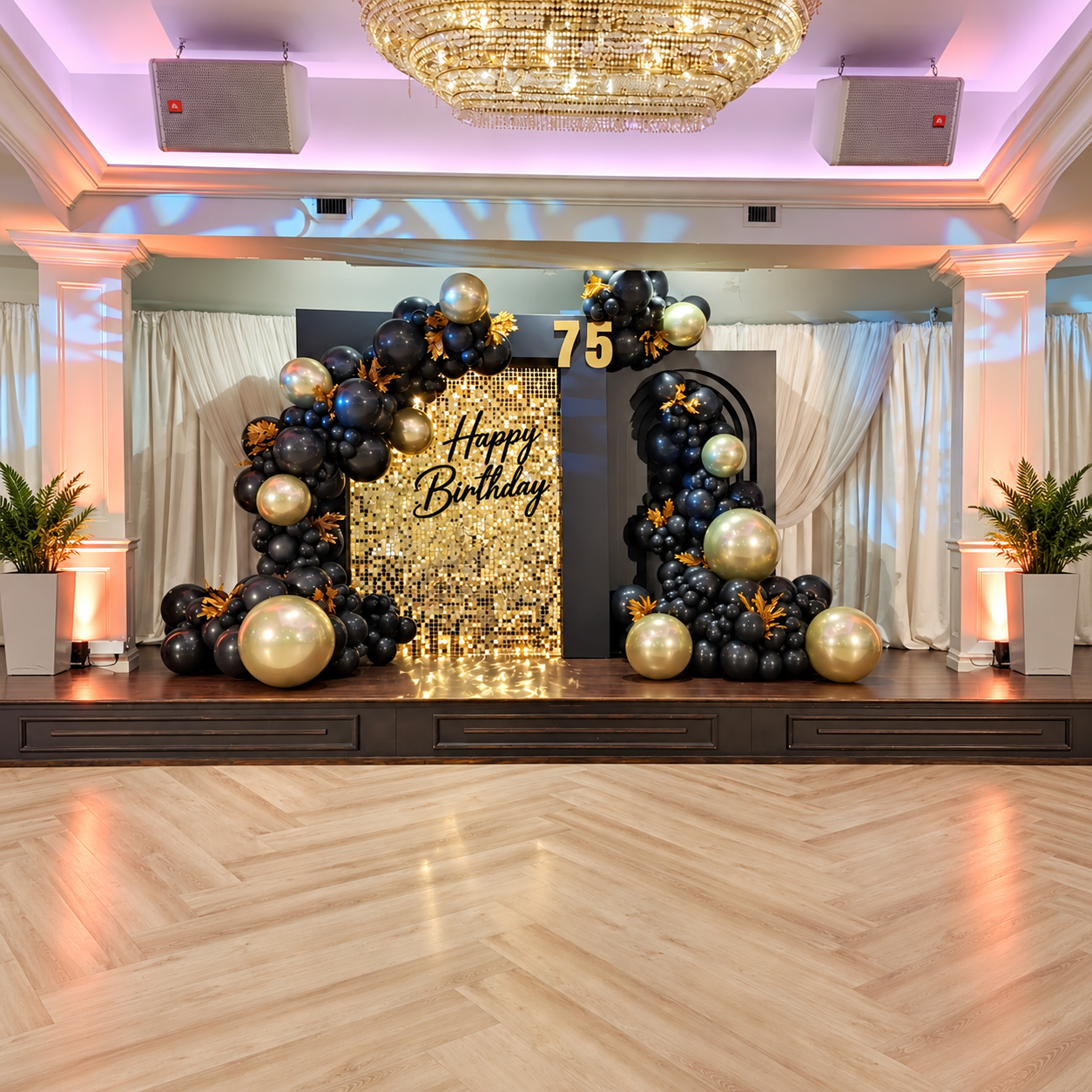 Black & Gold Birthday