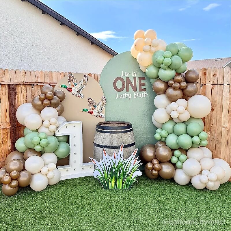 Chiara Backdrop Wall Set, Arched Wall Set Birthday&Baby Shower&Wedding Party Decoration-ubackdrop