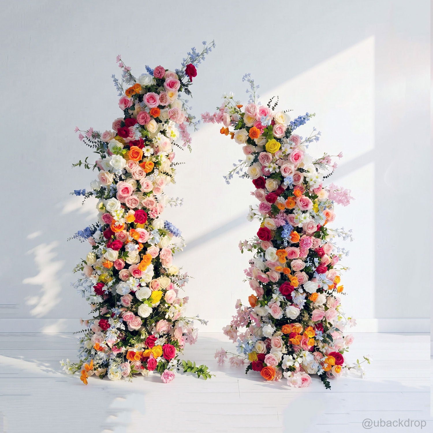 pastel-floral-arch-stand-backdrop-for-wedding-party-event