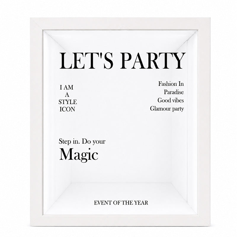 6.5x7.5ft Magazine Photo Booth Party Photo Box-ubackdrop
