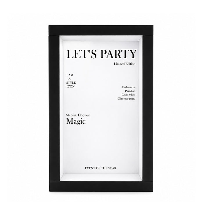 3.9x6.5ft Magazine Photo Booth Box for Small Party Photos & Event ...