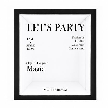 6.5x7.5ft Magazine Photo Booth Party Photo Box-ubackdrop