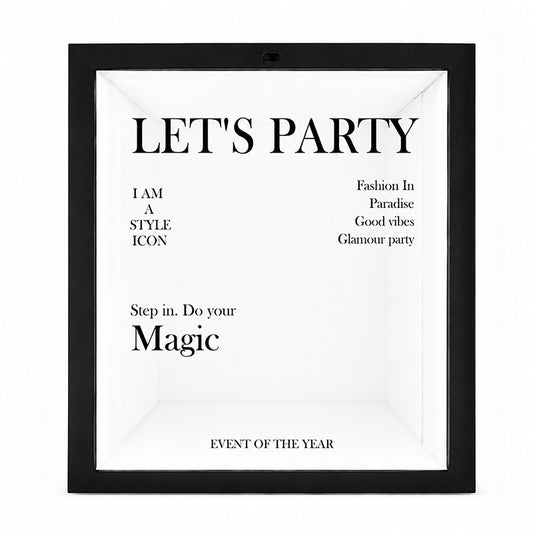 6.5x7.5ft Magazine Photo Booth Party Photo Box-ubackdrop
