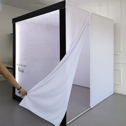 6.5x7.5ft Magazine Photo Booth Party Photo Box