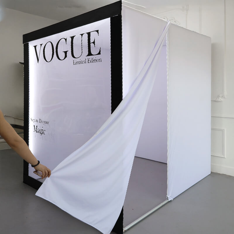 7.5x6.5ft Magazine Photo Booth Party Photo Box-ubackdrop