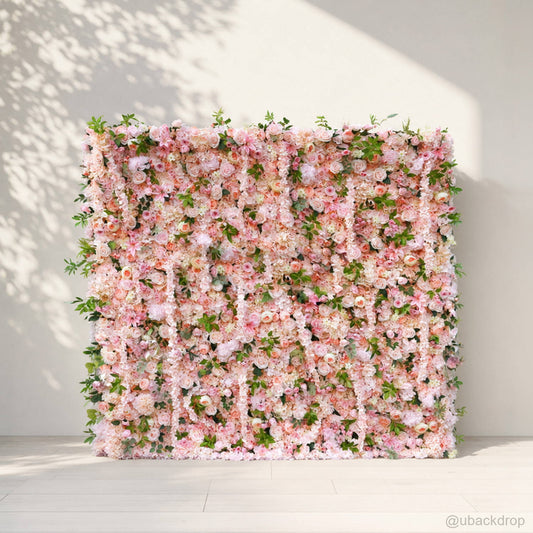 pink-blush-rose-flower-wall-backdrop-for-wedding-party-event