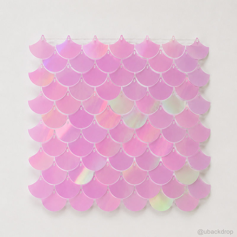 pink-fish-scale-shimmer-wall-backdrop-for-party-event-decor