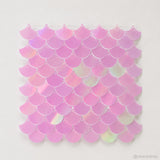 Pink Mermaid Shimmer Wall Panels – Easy Setup Wedding/Event/Theme Party Decorations