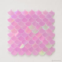 Pink Mermaid Shimmer Wall Panels – Easy Setup Wedding/Event/Theme Party Decorations