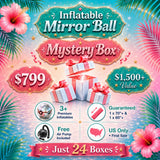 Limited Inflatable Mirror Ball Mystery Box 24 Boxes Only | $1,500+ Value