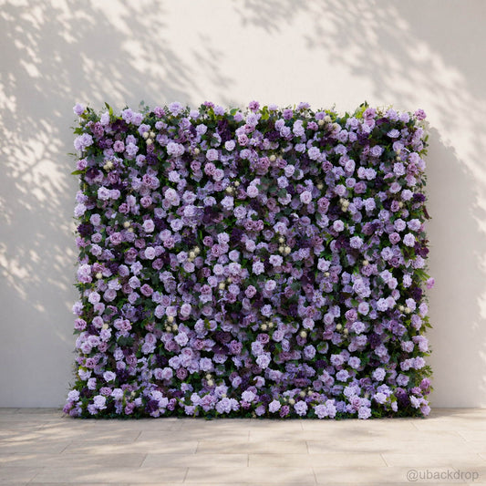 purple-black-rose-flower-wall-backdrop-for-wedding-party-event