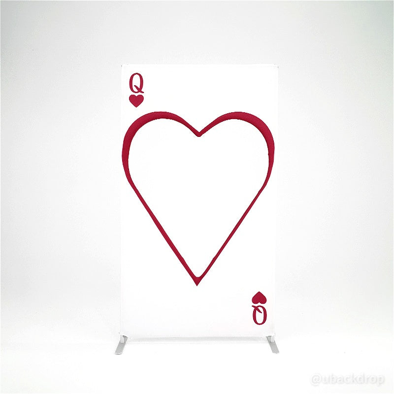 4x7ft Cutout Heart Frame for Wedding Party Decor Backdrop Stand