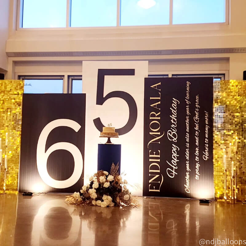 Rectangular Backdrop Wall Set, Birthday&Baby Shower&Wedding Party Decoration-ubackdrop