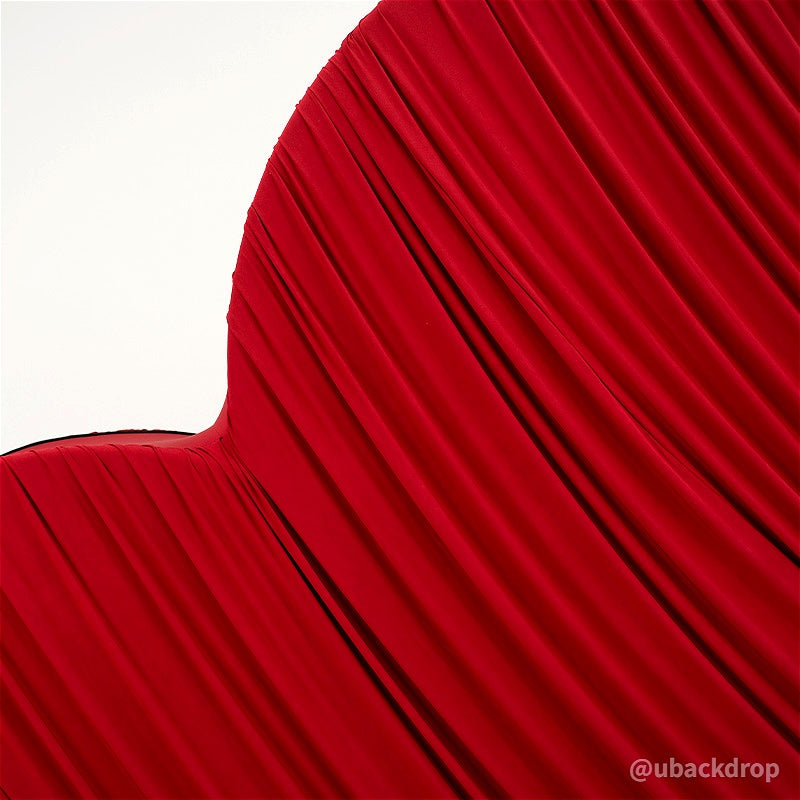 3D 8x8ft Double Layer Side Laying Heart for Party Decor Backdrop Stand-ubackdrop