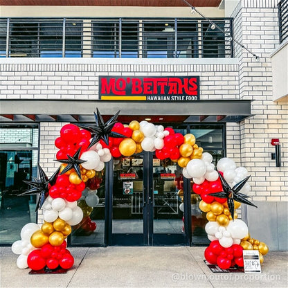10x8 Ft Aluminum Balloon Arch Frame Wedding Arch Stand-ubackdrop
