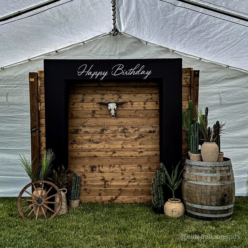 6.5x7.5ft 3D Double-Tube Rectangular Arch Backdrop Stand for Party & Event Decoration-ubackdrop