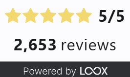 Customer review rating badges