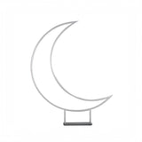 6.5ft Portable Crescent Moon Shape Stand for Baby Showers & Birthday & Wedding Events