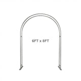 6x8ft Double Layer Balloon Arch Stand for Party Backdrops
