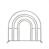 7x7ft Hollow Rainbow Arch Backdrop Party Decoration Props