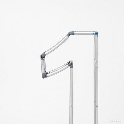 Silver number one balloon frame party event stand