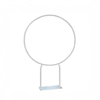 Party & Hoop Balloon Circle Loop Flower Arch Photo Booth Backdrop Stand Round Backdrop-ubackdrop