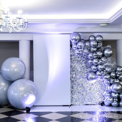 White Inflatable Mirror Ball Reusable Big Bubble Balloon