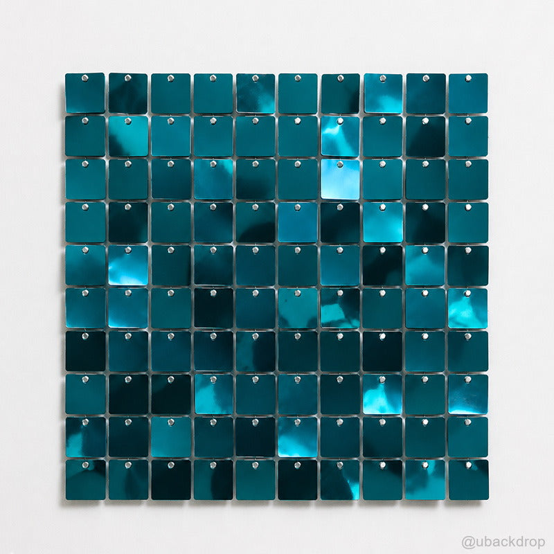 teal-blue-square-sequin-shimmer-wall-backdrop-for-party-event-decor