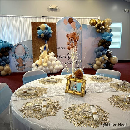 Chiara Arched Backdrop Wall Set, Birthday&Baby Shower&Wedding Party Decoration-ubackdrop