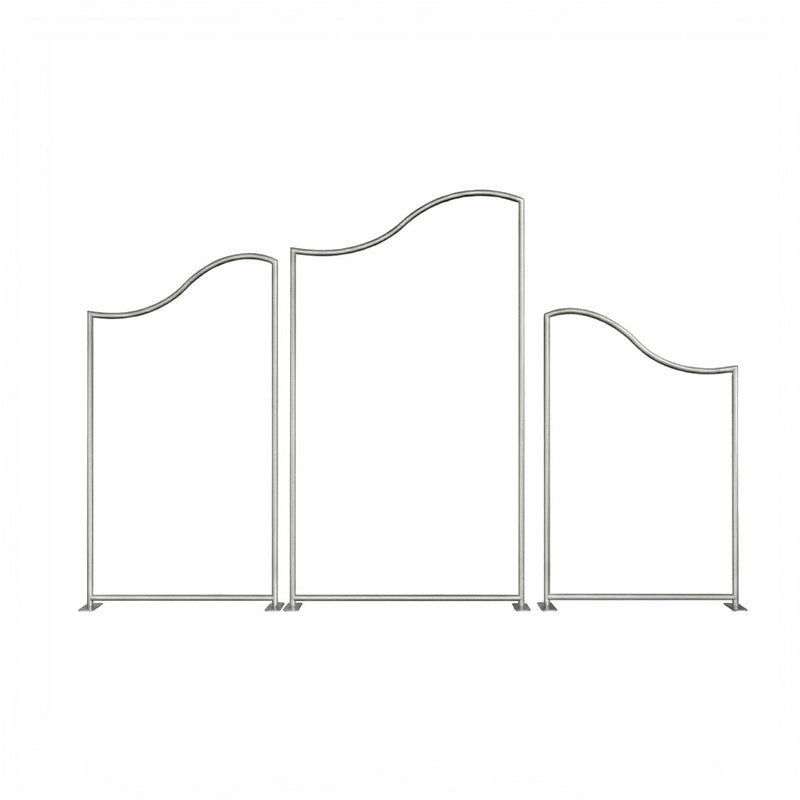 3 pcs Wedding Arch Backdrop Stand Photography Background-ubackdrop