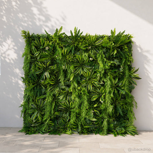 tropical-green-leaf-flower-wall-backdrop-for-wedding-party-event