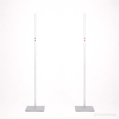 9.8Ft Vertical Removable Balloon Column Stands Pair Party Decoration Frame-ubackdrop