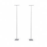 10ft T-Shaped Drapery Backdrop Stands Set of 2 for Wedding & Event Decor