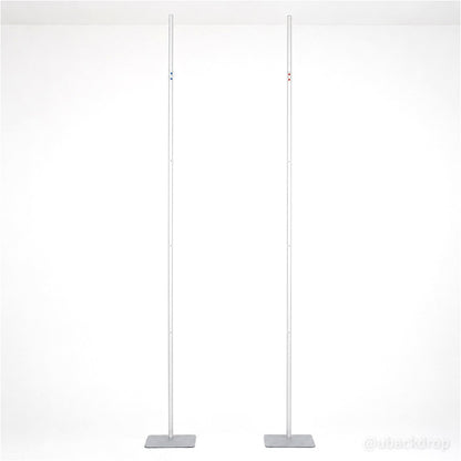 9.8Ft Vertical Removable Balloon Column Stands Pair Party Decoration Frame-ubackdrop