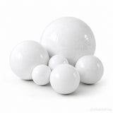 White Big Matte Inflatable Balls for Party & Event Decor