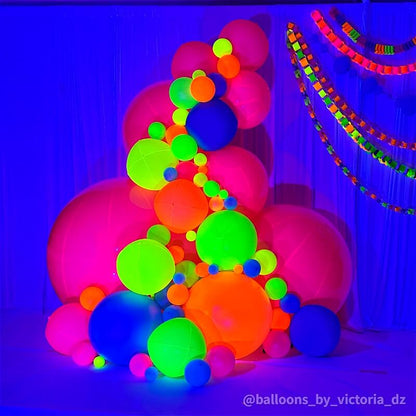 Pink Big Matte Inflatable Balls ¨C Reusable Party & Event Decor-ubackdrop