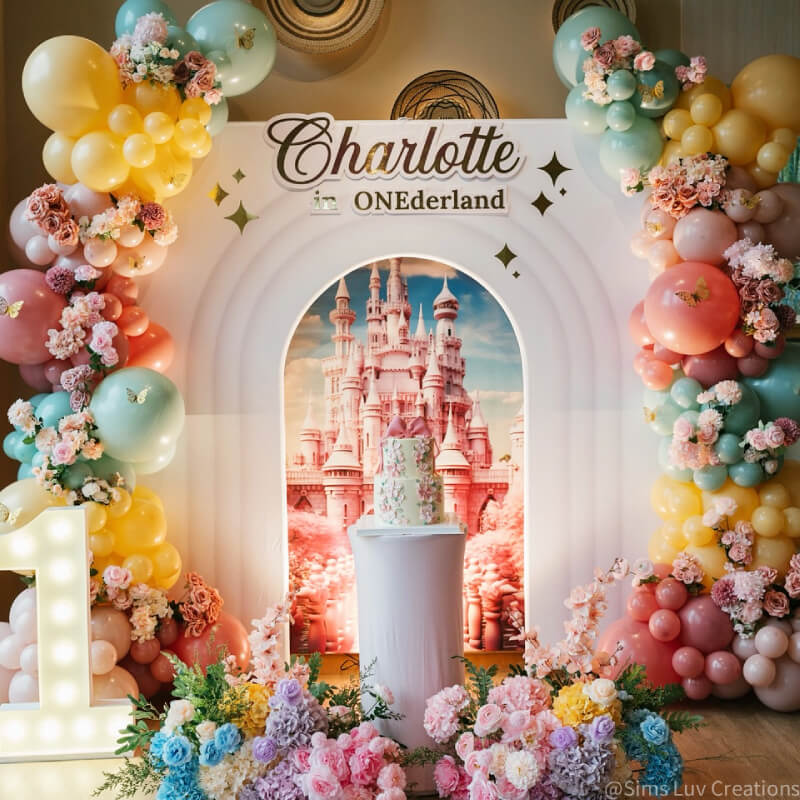 10x9ft Wedding Party Flower Arch Frame Welcome Stand Door-ubackdrop