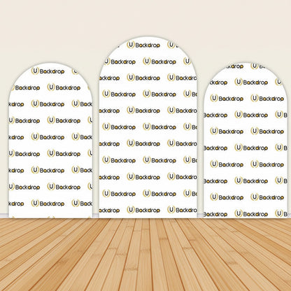 Custom Arched Wall Covers Custom Chiara Backdrop Covers for Party Decoration Covers ONLY-ubackdrop