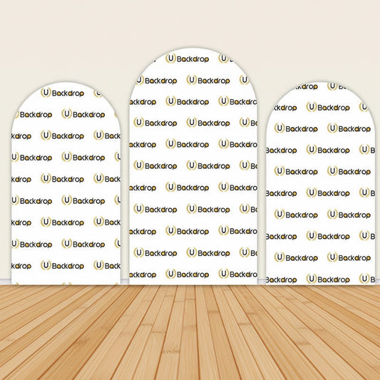 Custom Arched Wall Covers Custom Chiara Backdrop Covers for Party Decoration Covers ONLY-ubackdrop