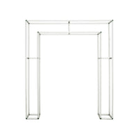 3D Double-Tube Rectangular Arch Backdrop Stand for Party & Event Decoration-ubackdrop